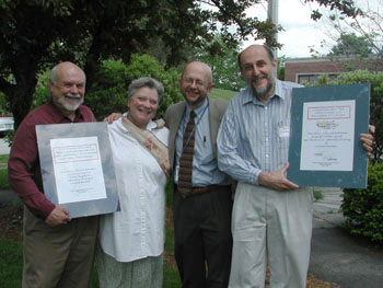 Receiving Sustainability Award